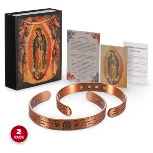 2 Sets de Brazaletes de la Virgen de Guadalupe
