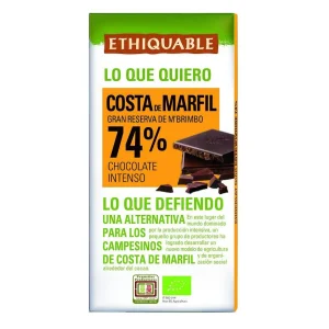 Chocolate 74% Costa de Marfil BIO