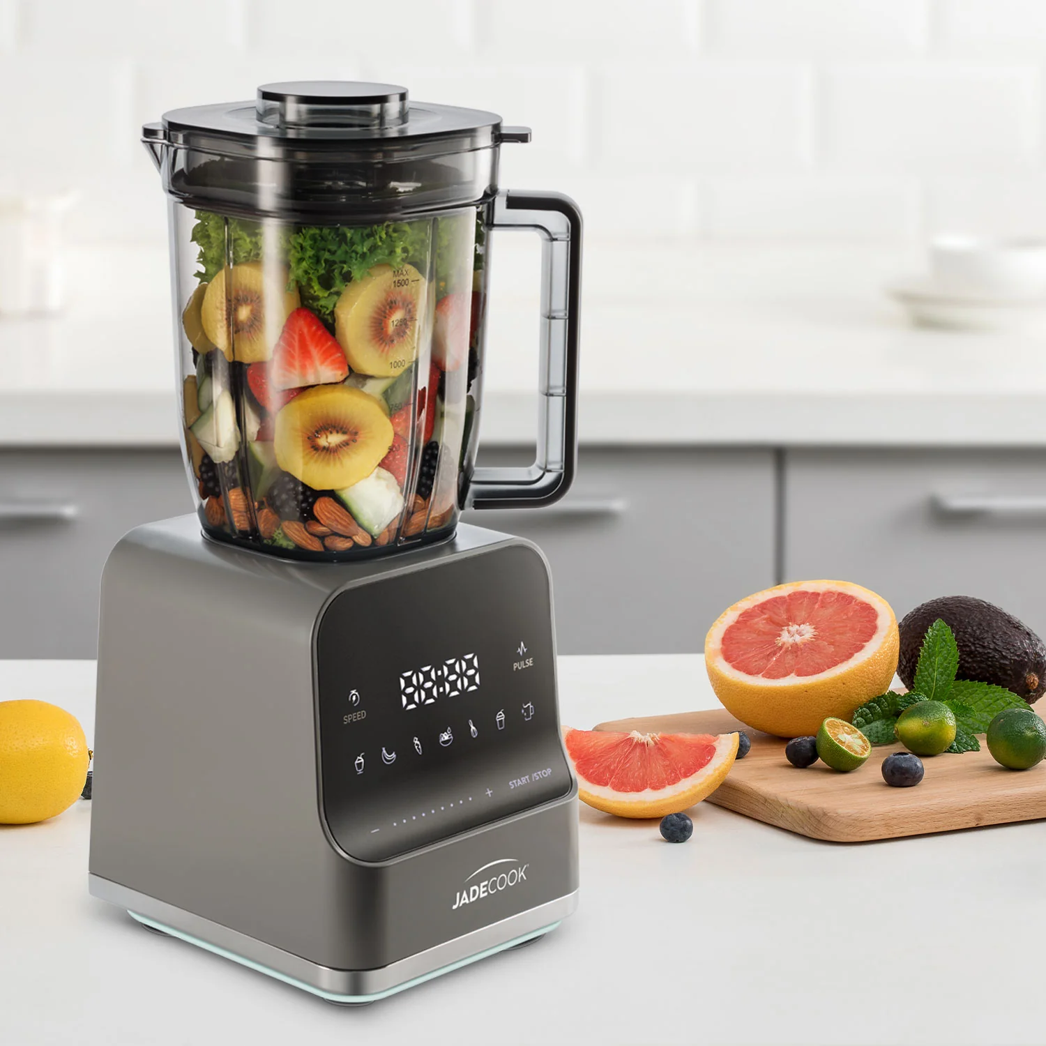 Licuadora con Panel Touch 1.5L Jade Cook